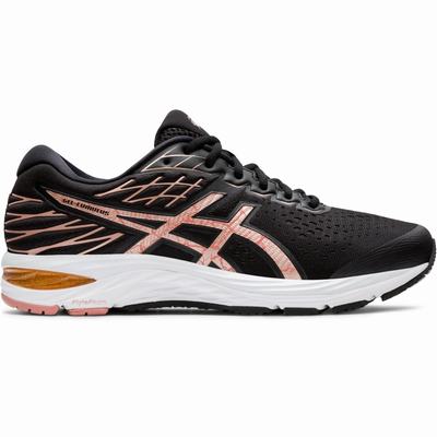 Asics Gel-Cumulus 21 - Miesten Juoksukengät - Mustat/Pinkki Kultaiset